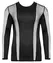 Svenjoyment Men's Shirt Long Sleeve Black Net Inserts Size L