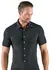 Svenjoyment Silver Lurex-Look Men's Shirt S - Shimmering, Stretchy Fit