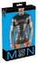 Svenjoyment Men's Fitted Black Playsuit XL with 3-Way Zip & Powernet Panels