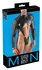 Svenjoyment Men’s Body M Black Powernet & Matte Look, Long Sleeve Zip