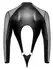 Svenjoyment Men’s Body M Black Powernet & Matte Look, Long Sleeve Zip