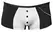 Svenjoyment Men's Waiter-Style Black & White Pants with Pocket, Size L