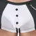 Svenjoyment Waiter-Style Men's Stretch Pants, Black & White, Size S