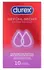 Durex Gefuhlsecht XtraFeucht 10pcs Anatomical Extra Lubricated Condoms
