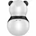 Satisfyer Pocket Panda Air Pulse & Vibration Device Black-White Compact