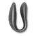 Oninder Lisboa Black Dual Motor App-Controlled Intimate Device, Waterproof