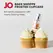 JO Bake Shoppe Frosted Cupcake Water-Based Lubricant 60ml Vanilla Aroma