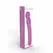 XOCOON Curved Wand Rechargeable Massage Device Fuchsia Ergonomic Design
