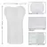 CalExotics Boundless Intimate Machine Transparent TPE 14cm x 7.5cm