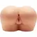 ACT Fat Ass Anatomical Intimate Machine Large TPE Waterproof Black