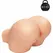 ACT Fat Ass Anatomical Intimate Machine Large TPE Waterproof Black