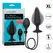 CalExotics XL Silicone Expandable Plug with Suction Base 16cm Black