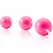Baile Strip Pink Intimate Beads ABS 3-Piece Set 34mm