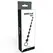 Addicted Toys Bead Chain 29 cm Black - Flexible Silicone System