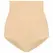 Bye Bra Estilo Seamless High Waist Panties Beige Size L