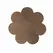 Bye Bra Breast Enhancer Pads & 3 Satin Brown Covers - Cotton, Reusable
