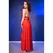 Chilirose CR 4857 Red Sheer Top & Wide-Leg Pants Set Size S