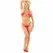 Leg Avenue Heart-Accented Open Cup Bra & Thong Set Red One Size