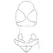 Leg Avenue 3-Piece Pearl Accent Lingerie Set with Chain Details, One Size
