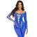 Leg Avenue Reckless Bodystocking Royal Blue, Footless, Seamless, One Size