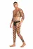 RAINBOW PARTY Future Mode 3-Piece Set Black L/XL - Bold Mesh Design