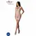 PASSION BS097 White Bodystocking One Size - Elegant Mesh Design
