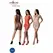 PASSION BS097 White Bodystocking One Size - Elegant Mesh Design