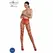 Passion ECO Collection Bodystocking ECO S006 Red - Sustainable, One Size