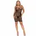 Leg Avenue Daisy Crochet Mini Dress One Size - Elegant Mesh Design
