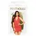 Penthouse Earth Shaker Mini Dress Red S/M - Halter Neck & Thong Set