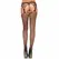 Leg Avenue Exclusive Black Mesh Tights with Decorative Garter Detail