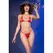 Chilirose CR 4840 Micro Bikini Red S/M - Shimmering Tulle & Jewel Accents