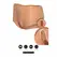 Hidden Desire Alter Ego Silicone Open Brief Medium Waist Flesh S-L