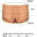 Hidden Desire Alter Ego Silicone Open Brief Medium Waist Flesh S-L