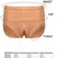 HIDDEN DESIRE ALTER EGO High Waist Silicone Open Brief S-M-L Flesh