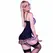 Chilirose CR 4388 Schoolgirl-Themed Costume Set S/M - Plaid Dress & Accessories