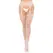 Leg Avenue Back Seam Fishnet Tights White One Size Nylon Blend