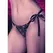 CalExotics Radiance Mesh Panties with Side Satin Ties & Rhinestone Accents