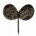 Bye Bra Round Lace-It Adhesive Bra Interlaced Embroidery Cup D