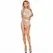 Me-Seduce Mona Set White S/M - Elegant High Waist Lingerie Ensemble