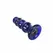 TOYJOY Buttocks The Radiant Vibrating Glass Plug 5 Modes Transparent