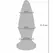 TOYJOY The Shining Vibrating Glass Plug - 5 Modes, Premium Design