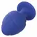 CalExotics Cheeky Silicone Plug Purple Waterproof Two Sizes