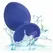 CalExotics Cheeky Silicone Plug Purple Waterproof Two Sizes