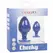 CalExotics Cheeky Silicone Plug Purple Waterproof Two Sizes