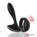 ANBIGUO Vernet Anal Plug with WatchMe Remote, 7 Modes, Silicone, Black