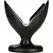 CalExotics COLT Expander Plug Large Black - Flexible TPR System 16x6cm