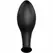Pretty Love Anchor Shape Silicone Plug 12 Vibration Modes Black 85mm