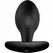Pretty Love Anchor Shape Silicone Plug 12 Vibration Modes Black 85mm