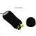 Pretty Love Anchor Shape Silicone Plug 12 Vibration Modes Black 85mm